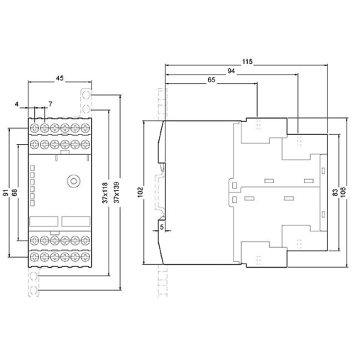 siemens 3TK2827-1BB40
dimensionale