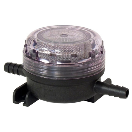 Flojet 01740003 – Filtro in linea 40 mesh con attacchi da 10 mm (3/8″)